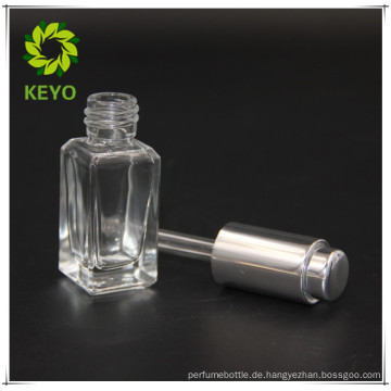 10 ml 30 ml 50 ml bereift oder klar ätherisches öl glas luxus benutzerdefinierte etiketten 10 ml glas tropfflasche luxus mit pipette